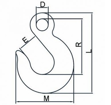 h 324 a 324 eye slip hook 2