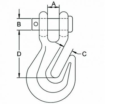 h 330 a 330 clevis grab hook 2