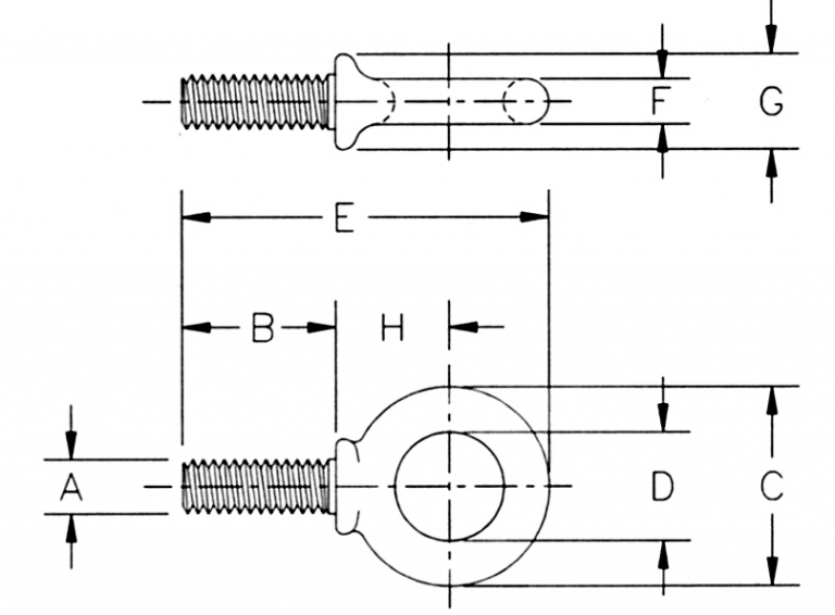 g 279 shoulder type machinery eye bolt 2