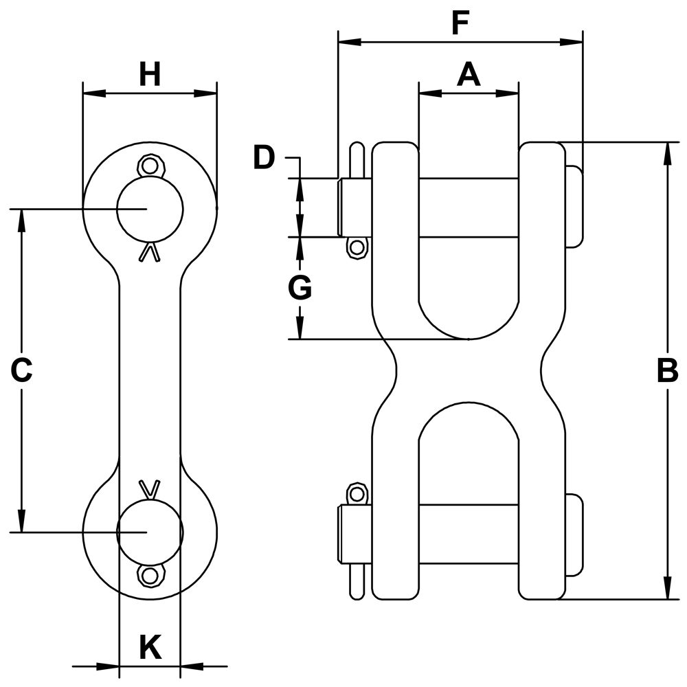 s 249 twin clevis link 2