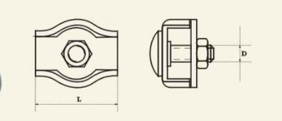 simplex wire rope clip 3